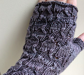 Fallberry Mitts fingerless mittens