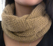 cowl neck scarf free knitting pattern