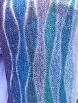 Stormy Seas wrap pattern by Suzanne Strachan