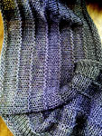 Handknit scarf/shawl