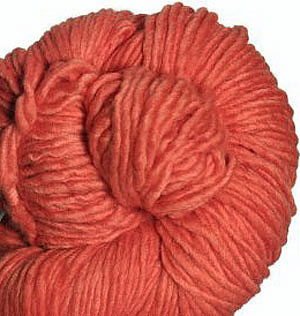 Malabrigo Worsted Yarn, color #152 tiger lily