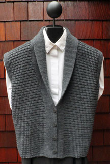 Mari Classic Shawl Collar Vest