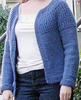 Shalom Cardigan free knitting pattern