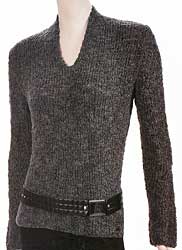 Adrienne Vittadini Fall Collection 2003 Vol 21 Andrea Slash neck Pullover