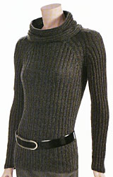 Adrienne Vittadini Fall Collection 2003 Vol 21 Carmela Ribbed Cowl Pullover