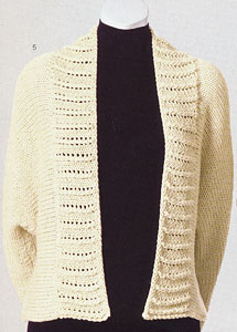 Adrienne Vittadini Spring Collection 2001 vol 16 Emma Cardigan